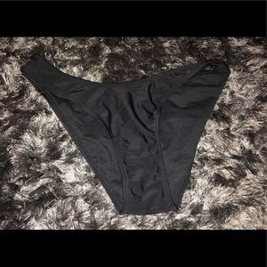 Black bikini bottoms
